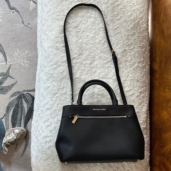 Michael Kors Black Satchel Bag - Picture 6 of 11